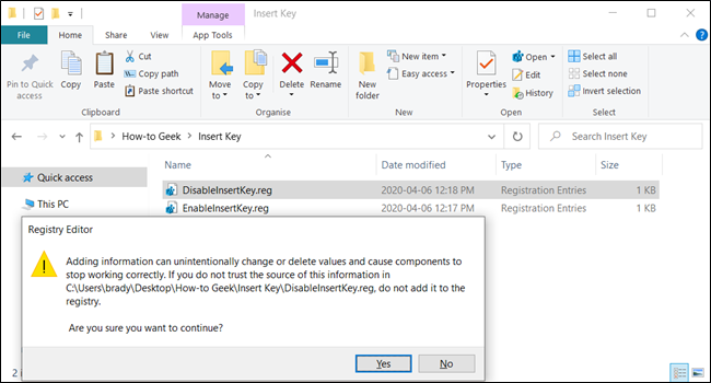 Delete Insert Key How to Disable the Insert Key on Windows 10