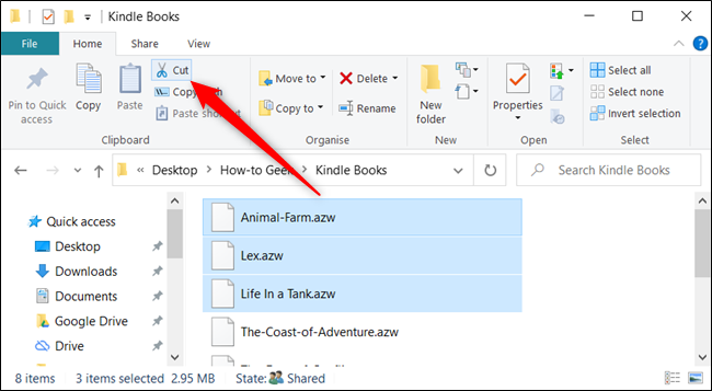 How to Copy or Move Files and Folders on Windows 10