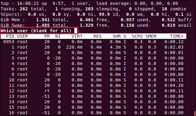 How to Use the Linux top Command (and Understand Its Output)