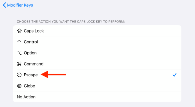 How to Remap Modifier Keys on iPad