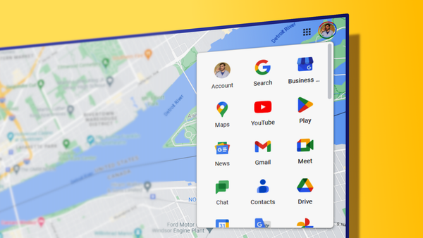 Google Maps on desktop.