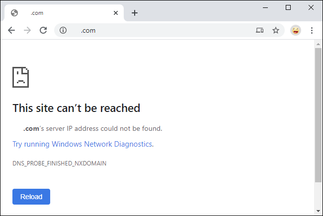 Cloudflare DNS error after enabling parental controls.