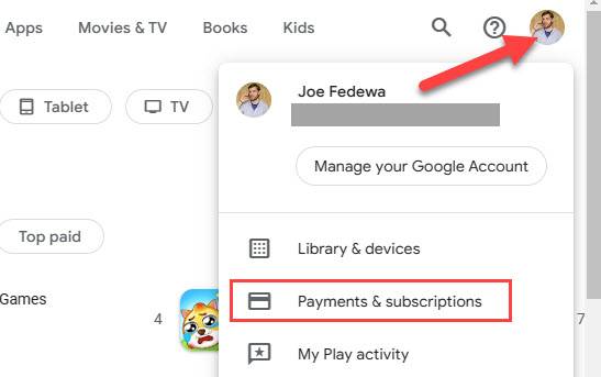 How to Cancel a Google Play Store or Android App Subscription
