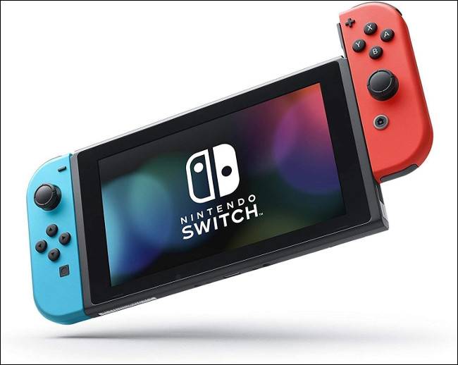 A Nintendo Switch Console
