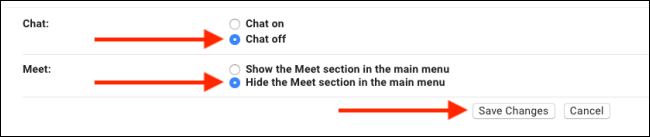How to Disable Hangouts Chat and Meet in Gmail Sidebar