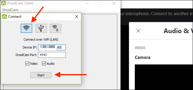 Android Camera Pc How to Use Your Android Smartphone as a Webcam on Windows 10
