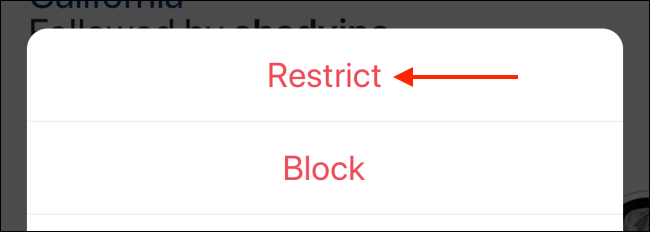 How to Restrict Someone on Instagram