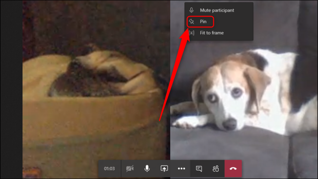 How to Pin and Reframe Video Feeds in Microsoft Teams