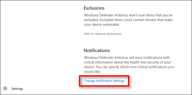Windows Stack Protection Notification How to Manage Windows Defender's Notifications on Windows 10