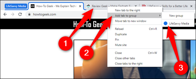How to Collapse and Hide Tab Groups in Google Chrome