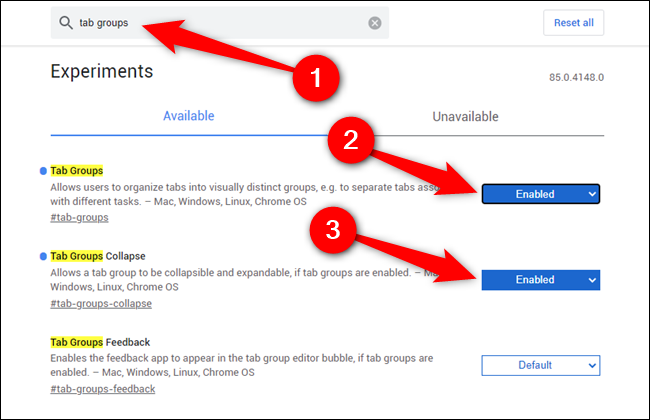 How to Collapse and Hide Tab Groups in Google Chrome