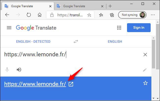 How to Automatically Translate a Web Page in Microsoft Edge