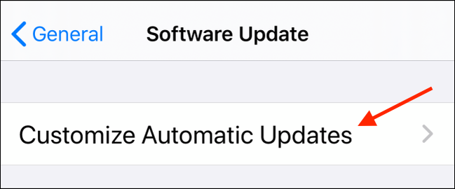 How to Customize Automatic Updates on iPhone and iPad