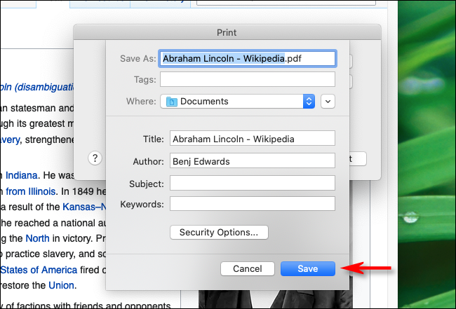 How to Save a Web Page as a PDF in Mozilla Firefox