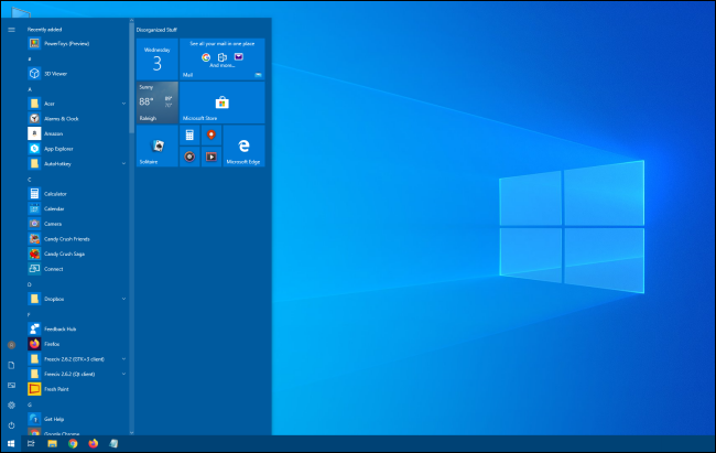 How to Resize Your Start Menu in Windows 10