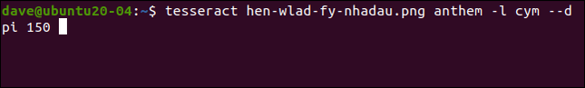 How to Do OCR from the Linux Command Line Using Tesseract