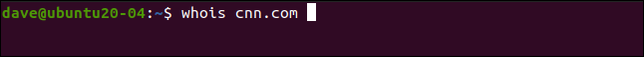 How to Use the whois Command on Linux