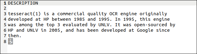 How to Do OCR from the Linux Command Line Using Tesseract