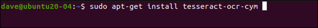 How to Do OCR from the Linux Command Line Using Tesseract