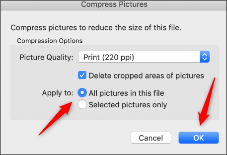 How to Compress Images in Microsoft Word