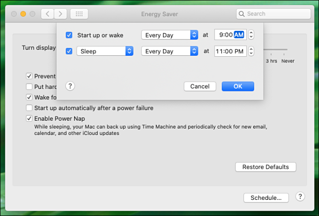 How to Set Your Mac to Turn on Automatically Each Day