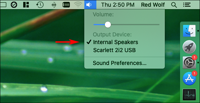 How to Switch Sound Output Devices on a Mac