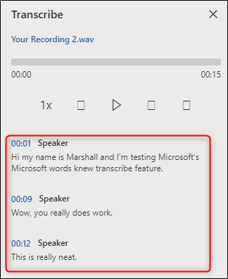 The Word Transcript How to Transcribe Audio in Microsoft Word
