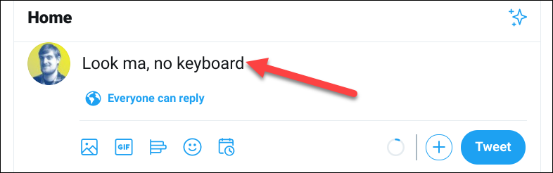 typing on a touchscreen chromebook