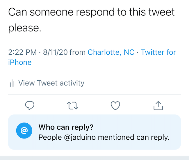 How to Limit Who Can Reply to Your Tweets