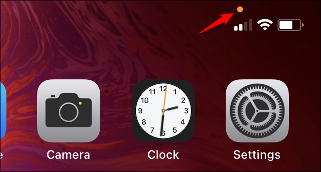 Ios Color Dots What Are the Orange and Green Dots on an iPhone or iPad?