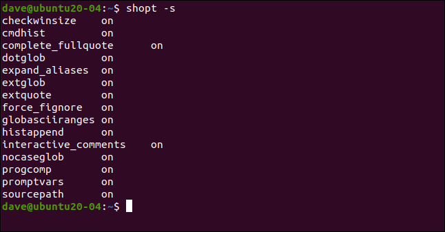 How to Customize the Bash Shell With shopt