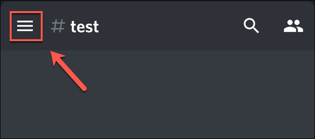 Tap the hamburger menu.