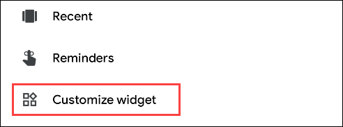 How to Customize the Google Widget on Android