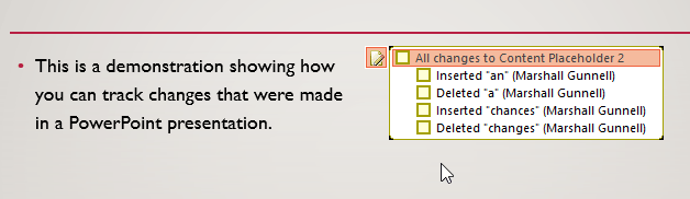 How to Track Changes in a Microsoft PowerPoint Presentation