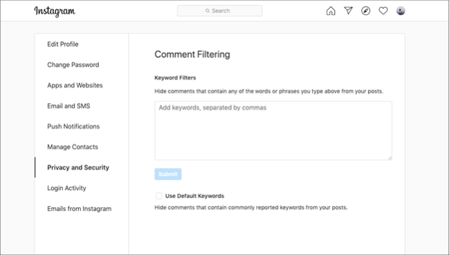 How to Filter Out Offensive Comments on Instagram
