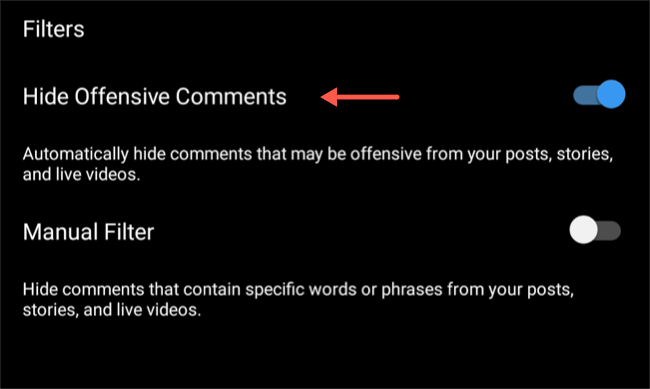 Filter Inappropriate Comment How to Filter Out Offensive Comments on Instagram