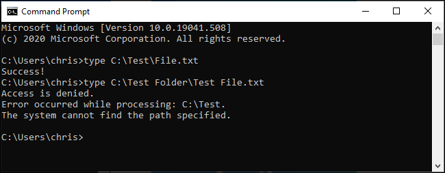 Backspace File Path Windows How to Escape Spaces in File Paths on the Windows Command Line