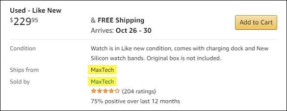 Did You Know? Amazon Has a Huge Used Product Market