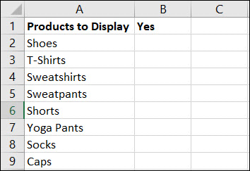 how to create a printable checklist in excel