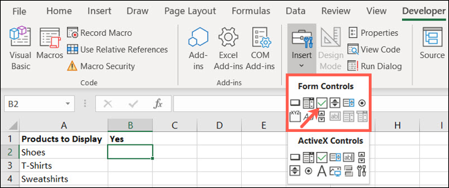 Checklist Button>excel How to Create a Checklist in Microsoft Excel