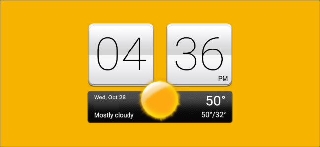 How to Get the HTC Sense Weather & Clock Widget on Android