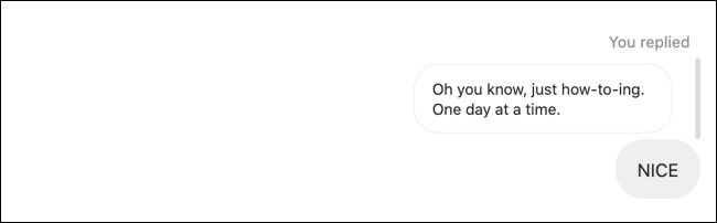 Reply to Instagram Message With Original Message
