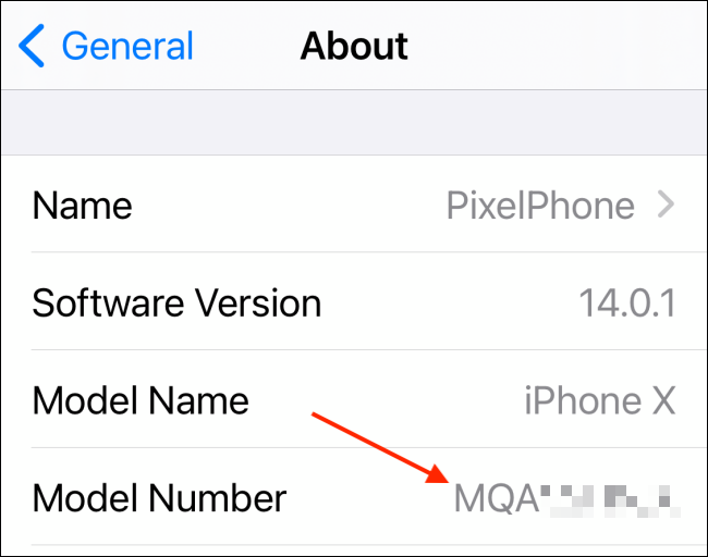 Ios Device Model Number How to Find the Model Number of Your iPhone or iPad
