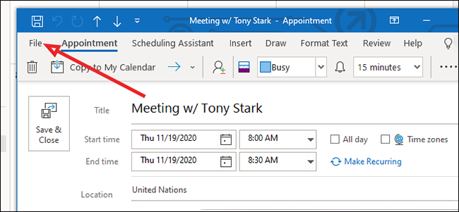 How to Use vCalendar Files in Outlook