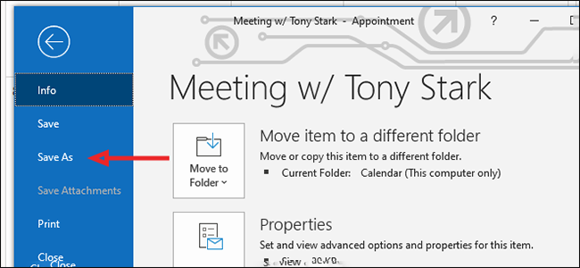 How to Use vCalendar Files in Outlook