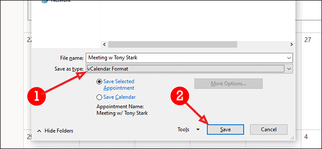How to Use vCalendar Files in Outlook