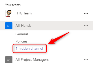 How to Show, Hide, and Pin Teams and Channels in Microsoft Teams