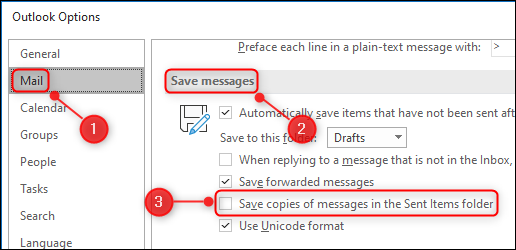 How to Stop Microsoft Outlook from Saving Sent Emails