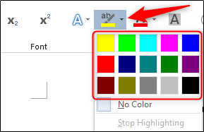 How to Highlight Text in Microsoft Word