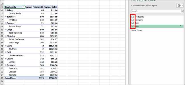 Epplus Pivottable Example Check Box How to Use Pivot Tables to Analyze Excel Data